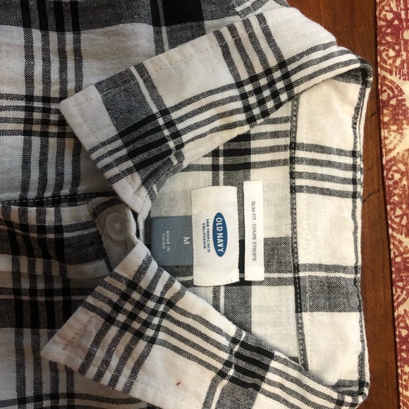 Slim fit plaid collard shirt - Picture 4 of 4